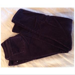 Forever 21 Dark Purple Corduroy Jeggings